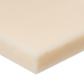 Zoro Select Off-White Nylon 6/6 Plastic Bar 12" L, 1/2" W BULK-PS-NYL-820